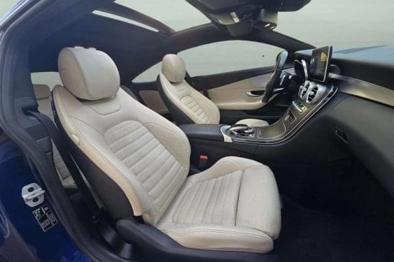 MERCEDES CLASE C C300 Coupé 245cv. autom. 2017 de segunda mano