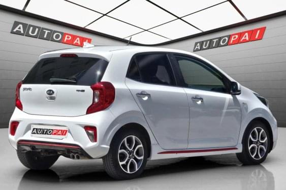KIA PICANTO 1.2 CVVT 84cv. GT-LINE AUTOMÁTICO 2019 de segunda mano