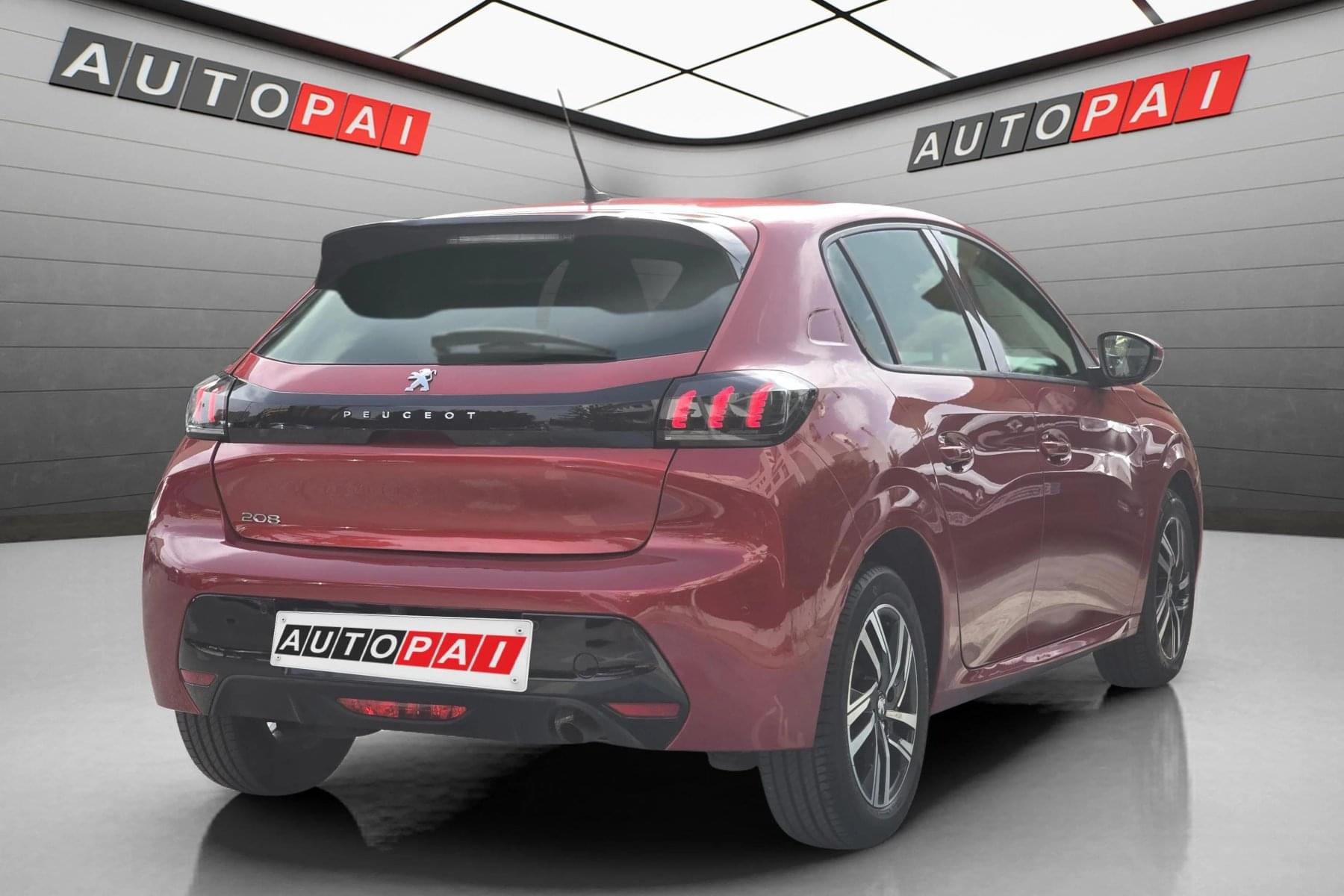 PEUGEOT 208 1.2 100cv. S&S EAT8 automático ALLURE 5