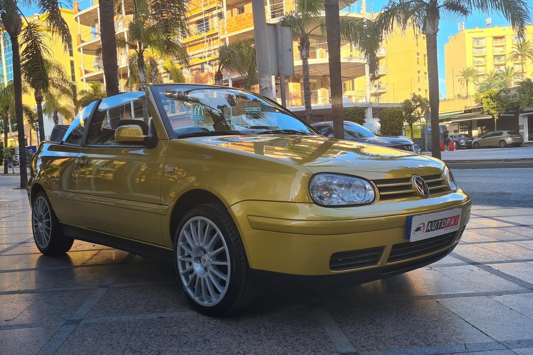 VOLKSWAGEN GOLF CABRIOLET 1.8 3 