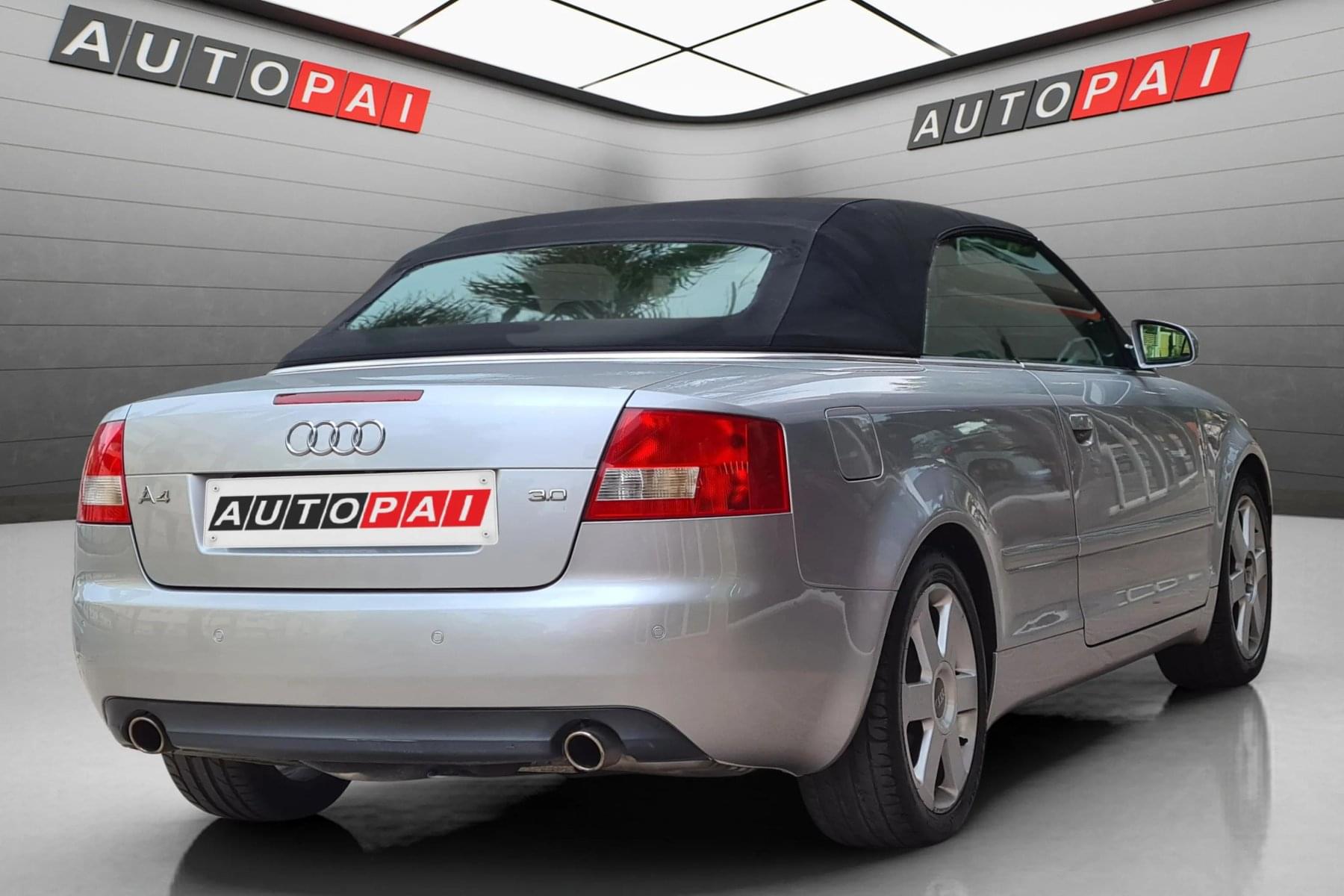 AUDI A4 CABRIO 3.0 V6 220cv. MULTITRONIC 24 