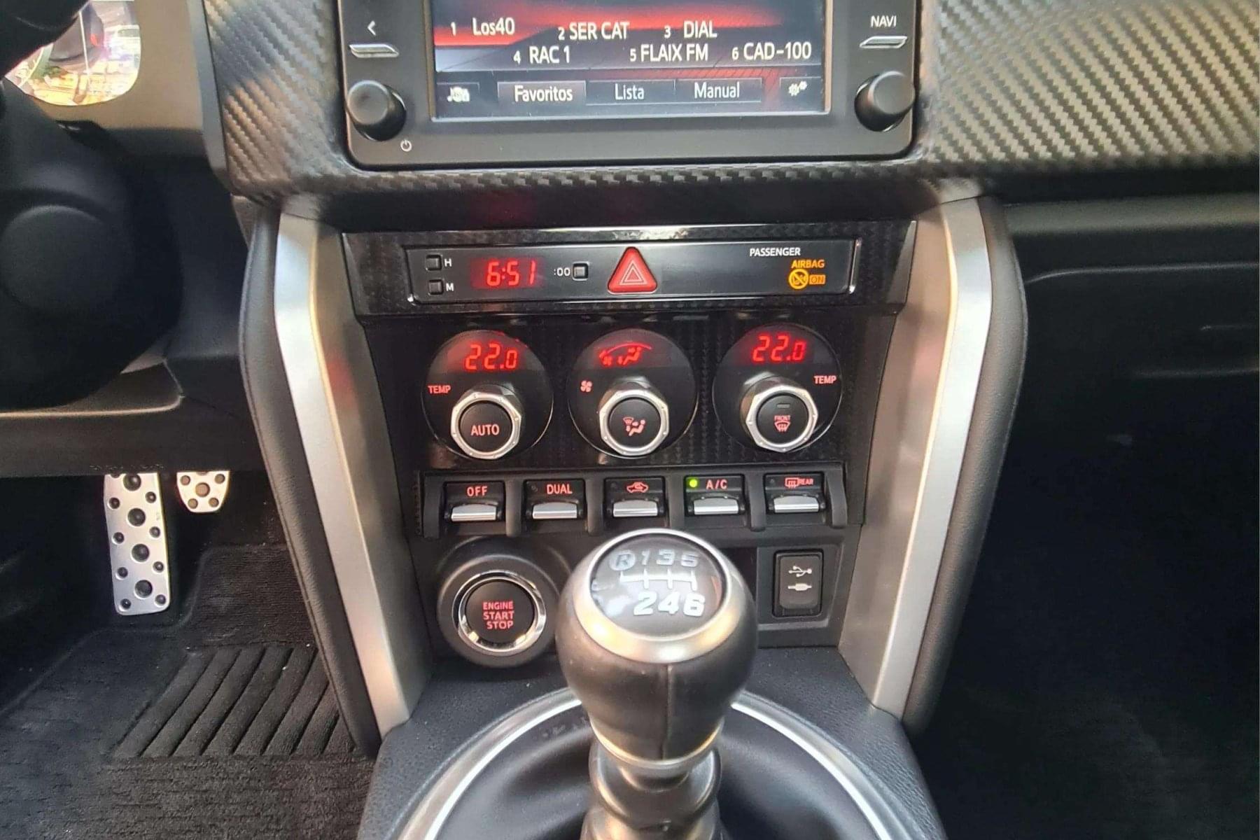 TOYOTA GT86 2.0 Atmosférico 200cv 16 