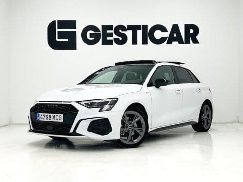 AUDI A3 SPORTBACK 1.5TSI 150CV STRONIC BLACKLINE 2022 de segunda mano