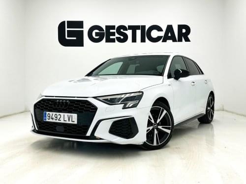 AUDI A3 SPORTBACK 2.0TDI 150CV BLACKLINE 2021 de segunda mano