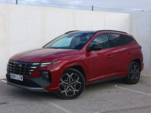 HYUNDAI TUCSON 1.6 TGDI 230CV HEV N-Line Sky AT 2021 de segunda mano