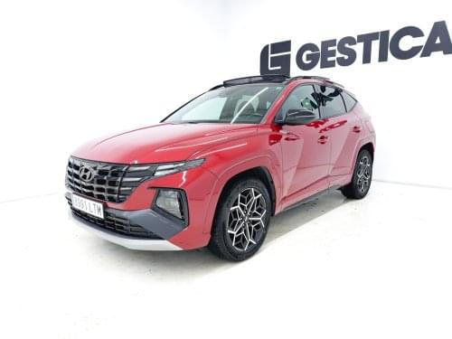 HYUNDAI TUCSON 1.6 TGDI 230CV HEV N-Line Sky AT 2021 de segunda mano