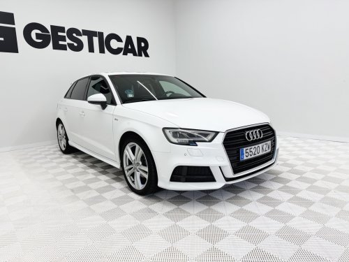 Comprar AUDI A3 SPORTBACK S-LINE 1.5 TFSI STRONIC 2019 de segunda mano AUDI A3 SPORTBACK S-LINE 1.5 TFSI STRONIC 2019 de segunda mano