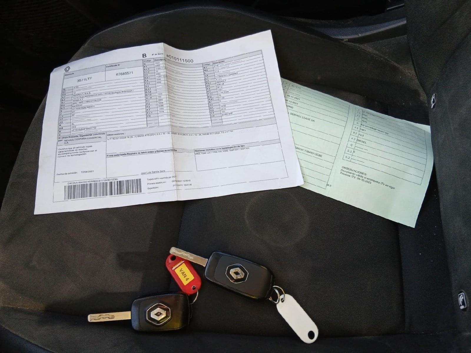 RENAULT KANGOO COMBI COMBI LIFE EDITION ONE 1.5 BLUE DCI 95CV 7 