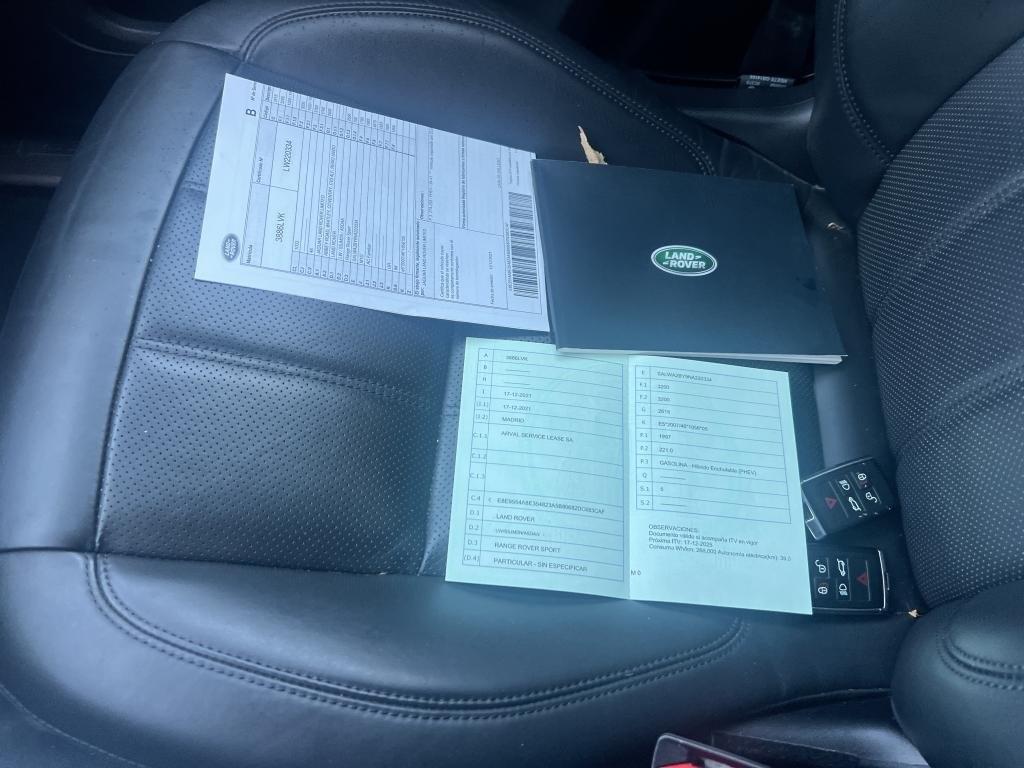 LAND ROVER RANGE ROVER SPORT 2.0 SI4 PHEV  403CV HSE 12 