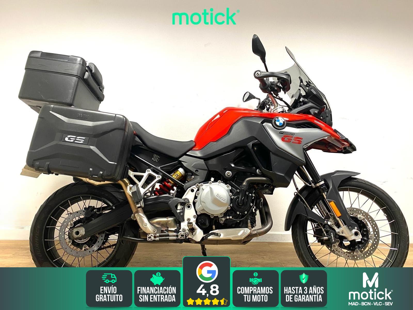 BMW F 850 GS (IVA)(4 PAQUETES+ 3 MALETAS)