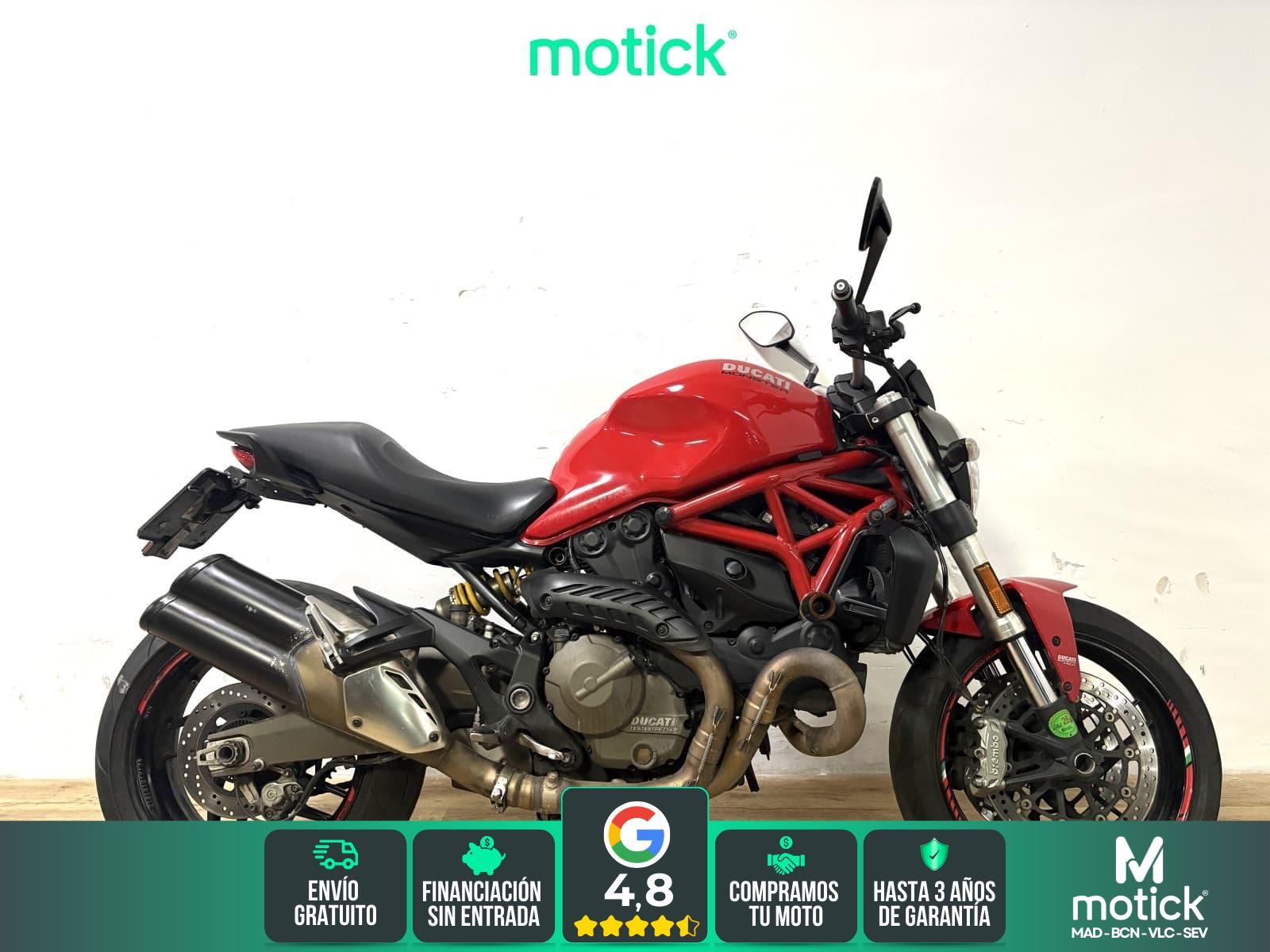 DUCATI MONSTER 821 (A)(DESMO X 2)