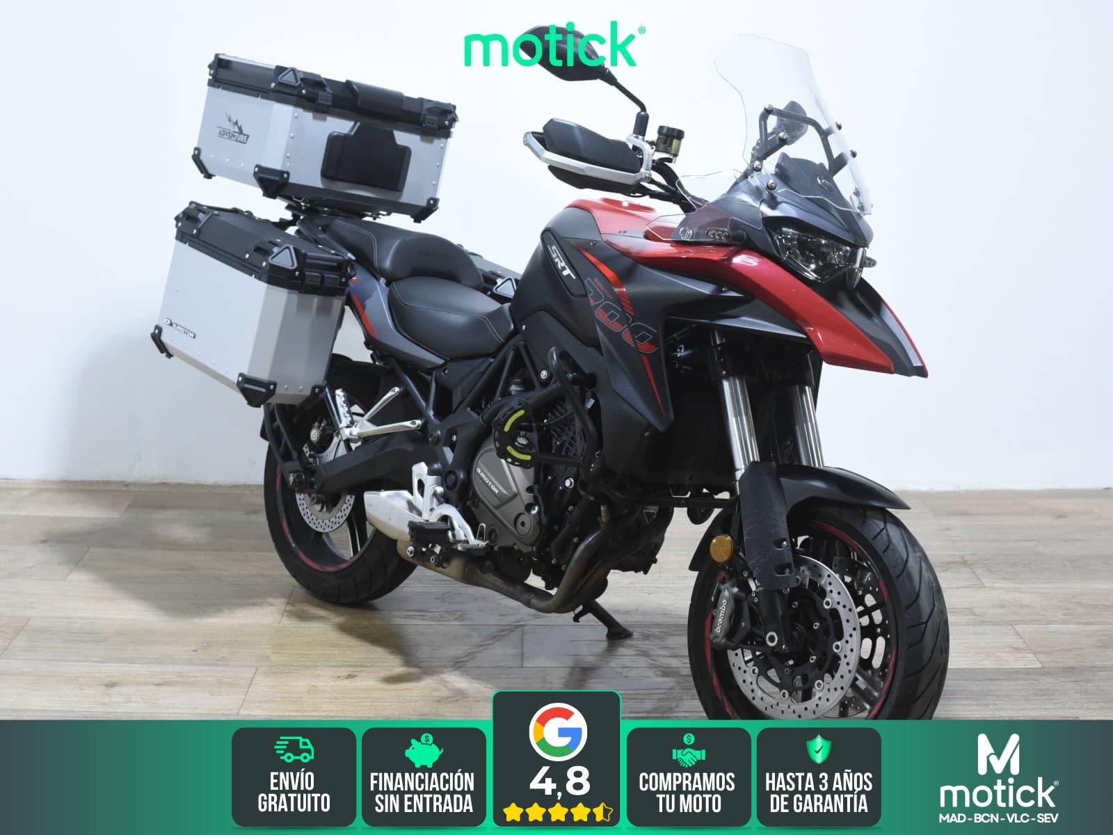 QJMOTOR SRT 700 (A)(TRES MALETAS)