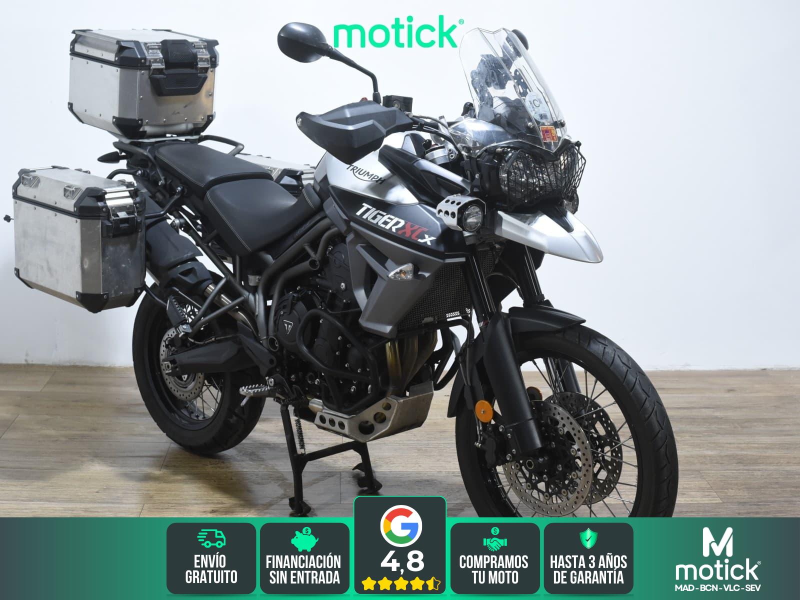 TRIUMPH TIGER 800 XCX (TRES MALETAS)