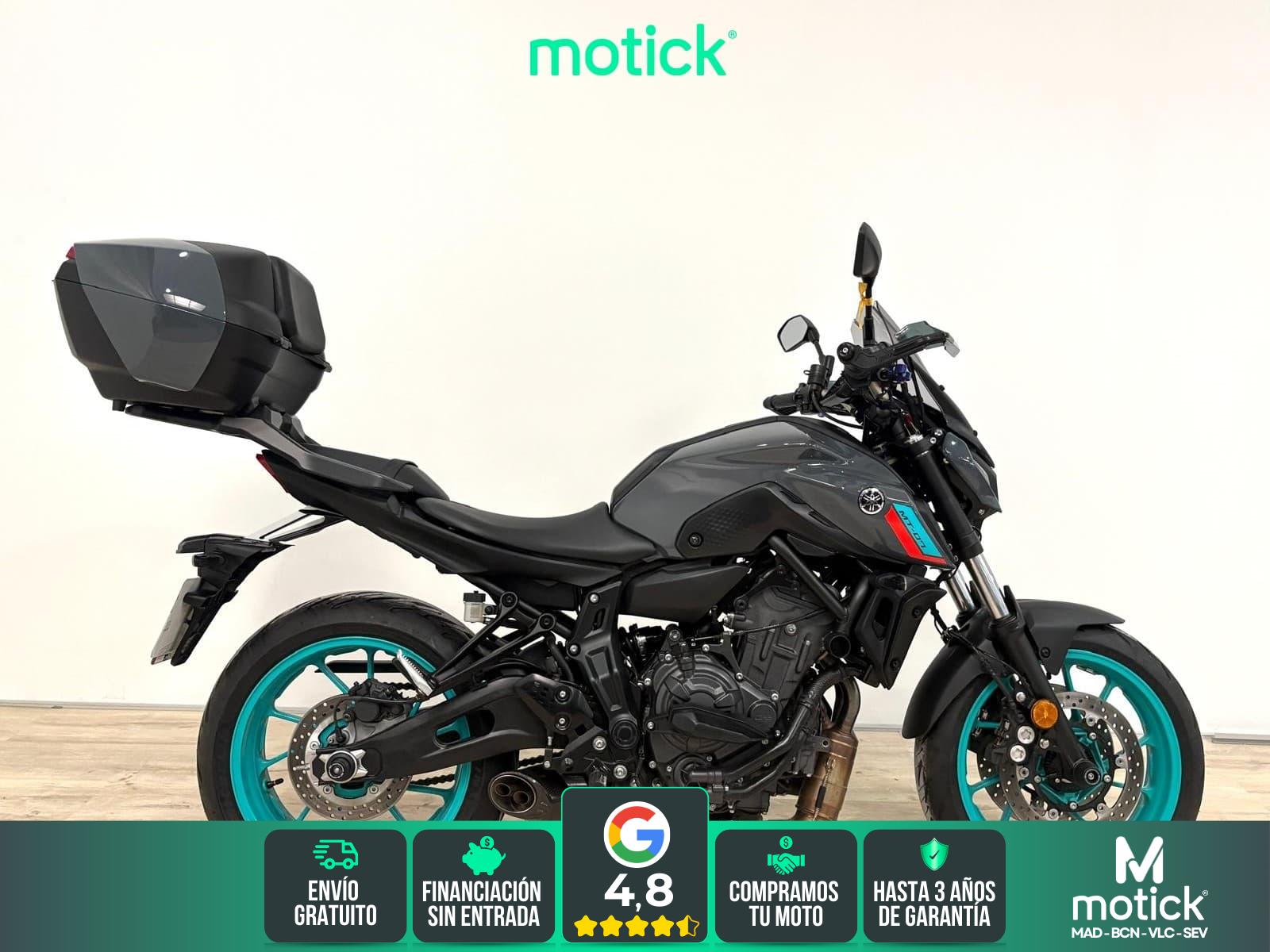 YAMAHA MT-07 (A)(Akrapovic no incl. +600 euros)
