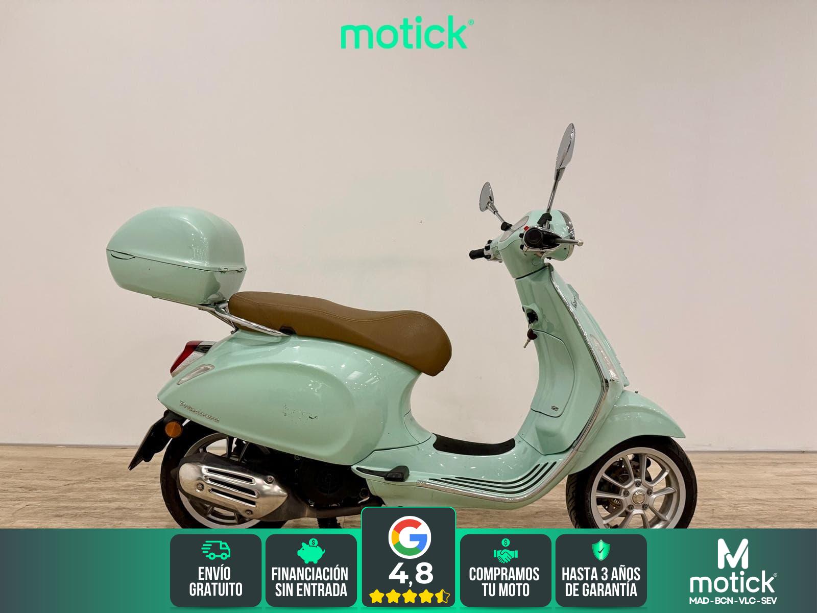 VESPA PRIMAVERA 125 (TOP CASE) (IVA DEDUCIBLE)