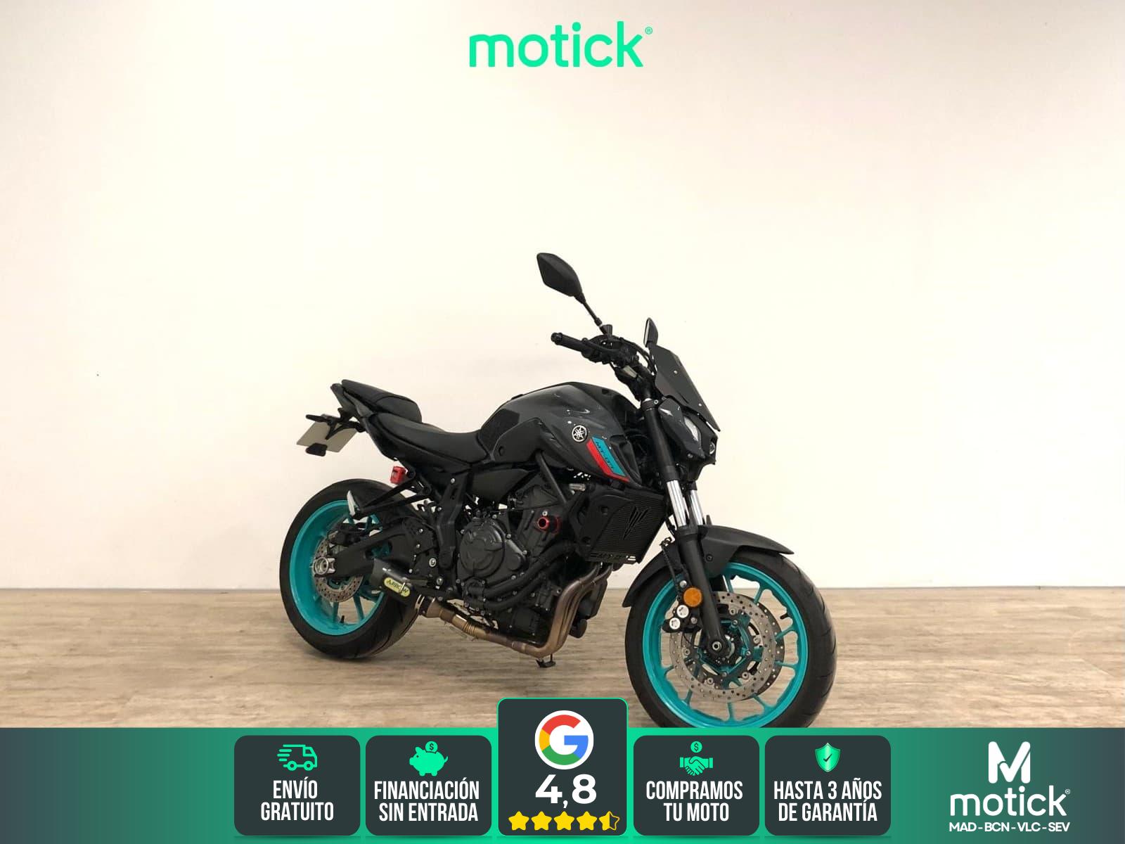 YAMAHA MT-07 (A2) (ESCAPE ARROW)