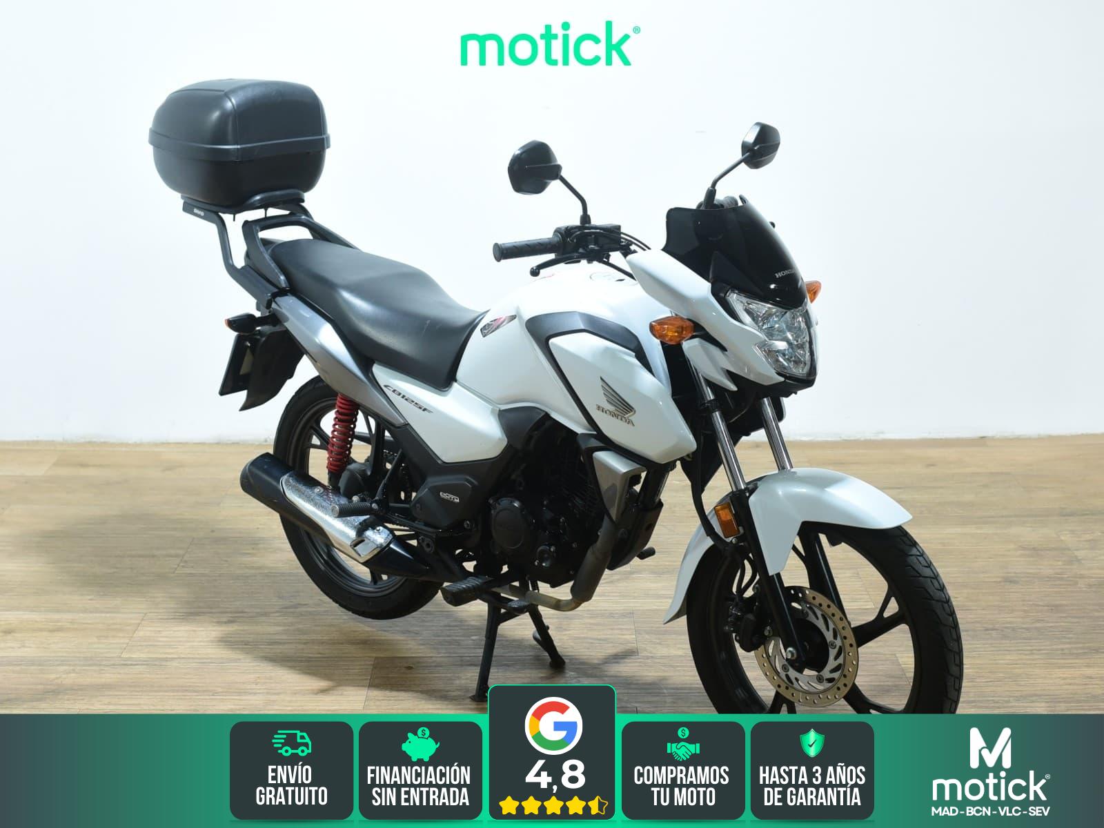 HONDA CB 125 F (TOP CASE)