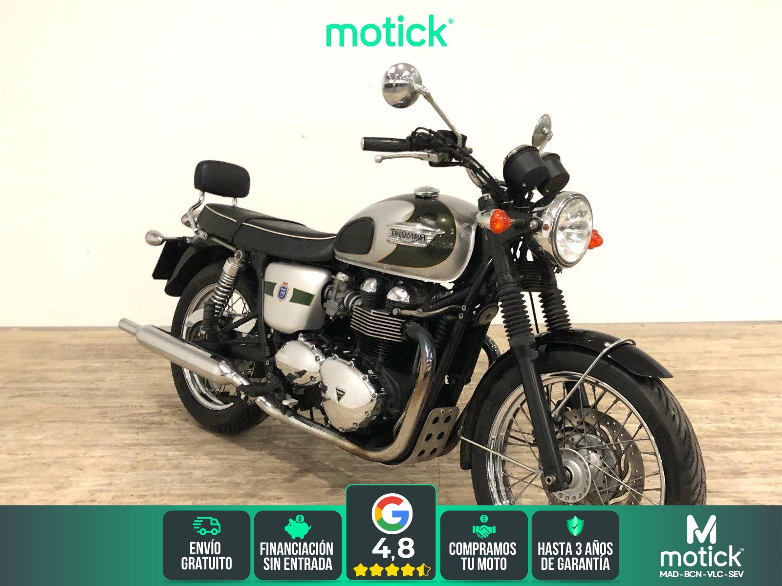 TRIUMPH BONNEVILLE T 100 CARNET A