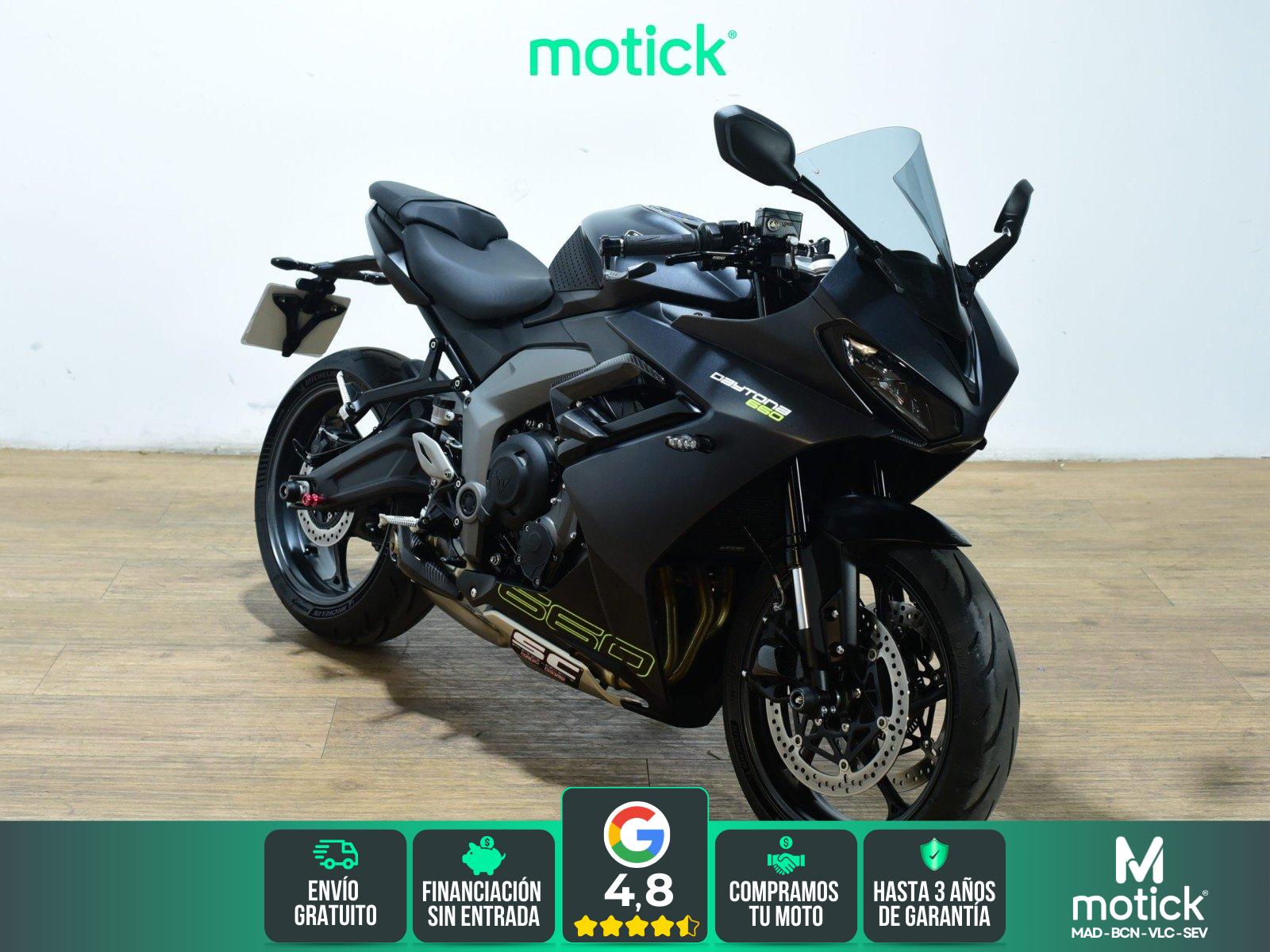 TRIUMPH DAYTONA 660 (QUICKSHIFTER)